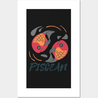 Piscean - Zodiac Sign Posters and Art